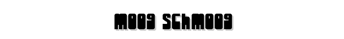 Moog Schmoog font